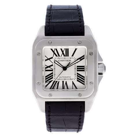 cartier santos square watch